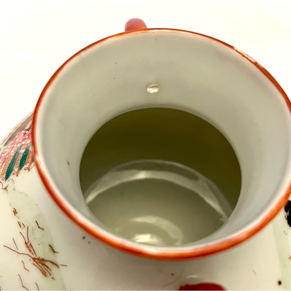 Kutani Satsuma Geisha Girl Japanese Vase, Vintage EUC - Picture 9 of 10